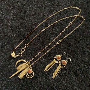 🍀LUCKY Necklace & Earrings Set